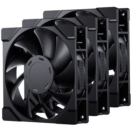 120x120x25mm Phanteks M25 Gen2 PWM Lüfter, 3er-Pack - schwarz