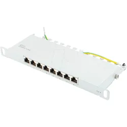 GC N0123 - Patchpanel 10", 8-Port, Cat.6, 0,5 HE