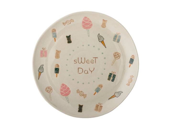 Bloomingville Assiette Sweets Ø24 cm Nature