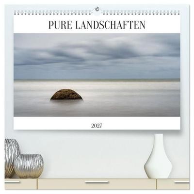 Pure Landschaften (hochwertiger Premium Wandkalender 2027 DIN A2 quer), Kunstdruck in Hochglanz