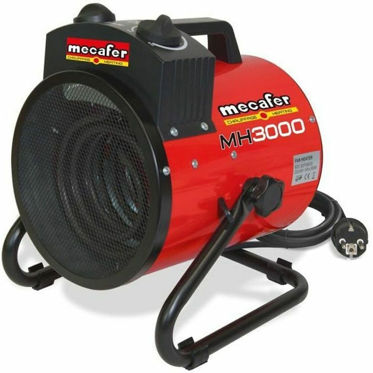 MECAFER 3000 W MH3000 Elektrische kacheltje met ventilator