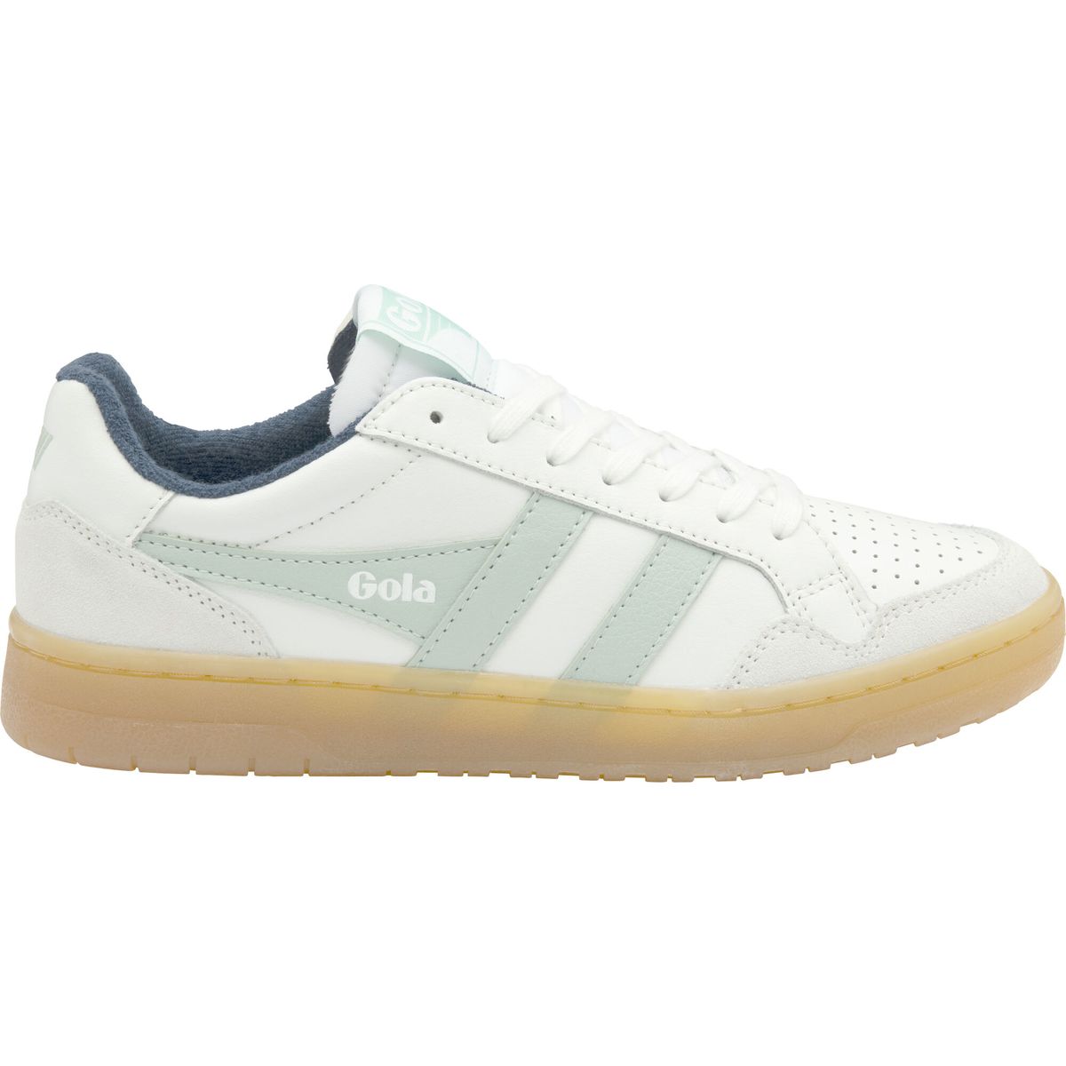 Gola Eagle '86 Sneaker Women white/surf/navy/gum (OW) 4 CLB572-OW-4-whitesurfnavygum
