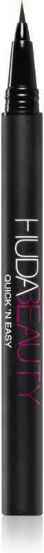 Huda Beauty Quick 'N Easy Precision Liquid Liner liquid eyeliner shade Very Brown 1 ml