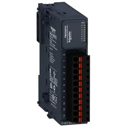 Schneider Electric TM3DQ8TG Digitales Ausgangsmodul, Modicon TM3, 8 Ausgänge, 24 VDC, Source Transistor, Federzugklemmen