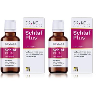 Schlaf Plus Dr.Koll Gemmo Silberlinde Melatonin x2 2x50 ml Tropfen