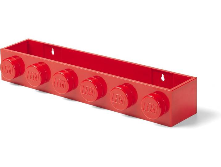 Lego - Boekenplank - Polypropyleen - Rood -