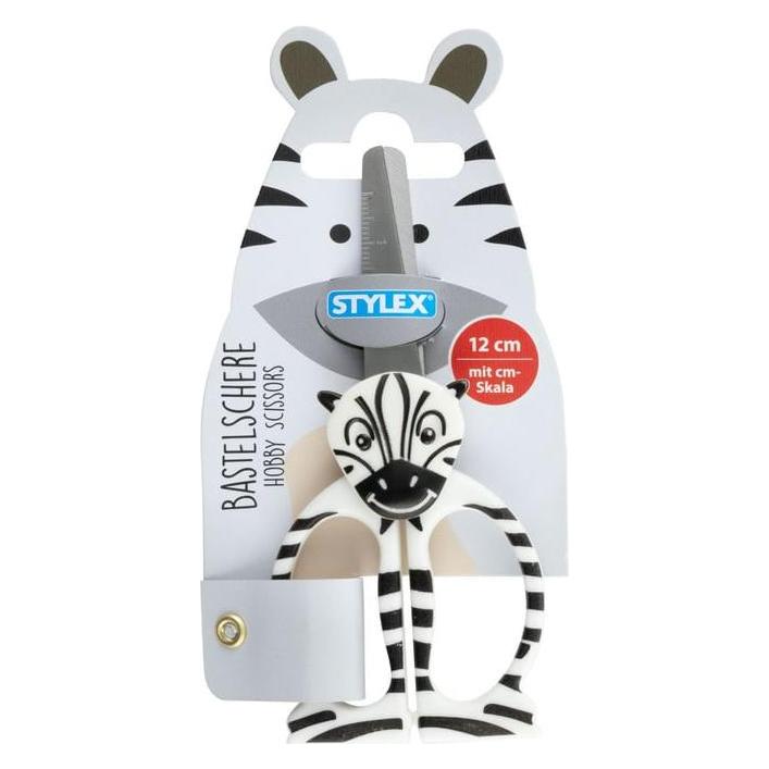 Stylex Kinderschere 12cm Motiv Tiere (12 cm) (42720)