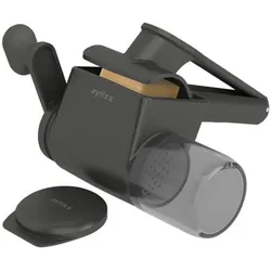 Zyliss Professional Käsereibe Set mit Behalter, Küchenreibe, Schwarz