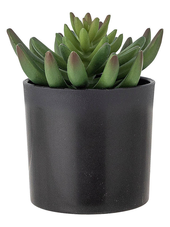 Bloomingville Kunstpflanze "Echeveria" in Grün - (H)14 cm - onesize