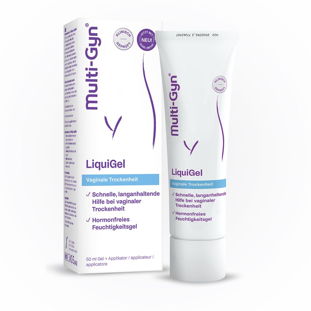 Multi-Gyn LiquiGel mit Applikator Dach 50 ml Gel