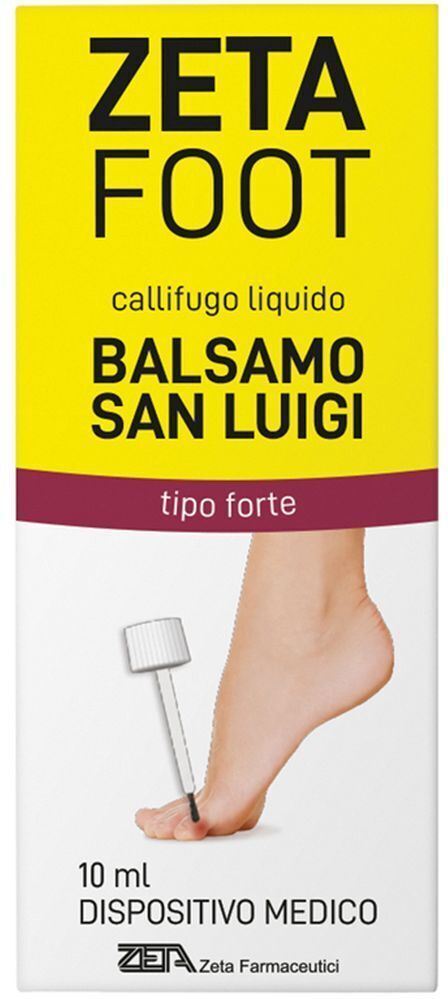 ZETA FARMACEUTICI SpA ZetaFoot Callifugo Liquido Balsamo San Luigi, 10 ml