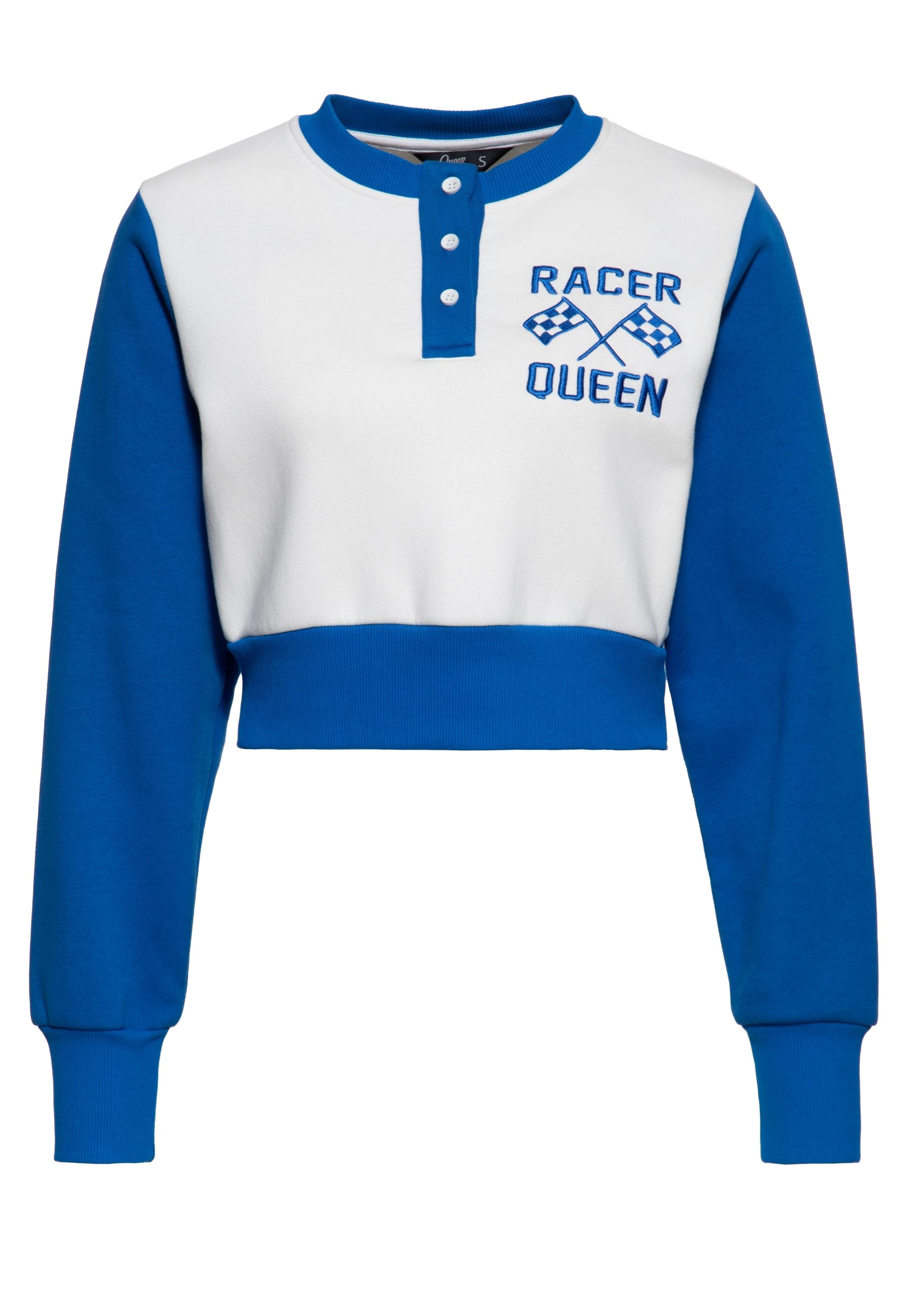 Queen Kerosin Damen Pullover Racer Queen