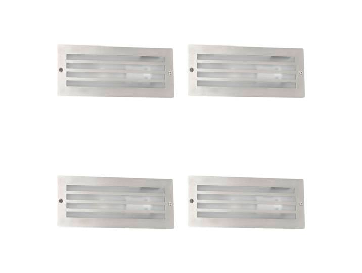 Ensemble de 4 spots encastrables modernes en acier IP44 -