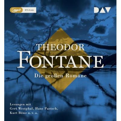 Die großen Romane - Theodor Fontane, Audio, 9783742409447