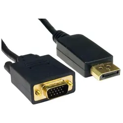 RS PRO DisplayPort-Kabel, Male - Male, 5m (0.19 m), Videokabel, Schwarz