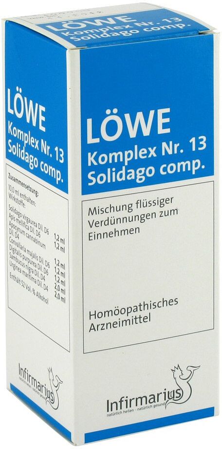 Infirmarius Löwe Komplex Nummer 1 3 Solidago compositus Tropfen