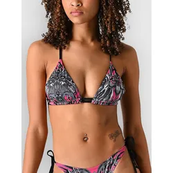 Affliction Desperate Saint Bikini Top bright pink Gr. S