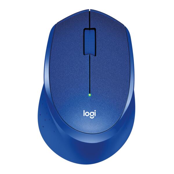 Logitech M330 SILENT PLUS kabellose Maus - blau 910-004910