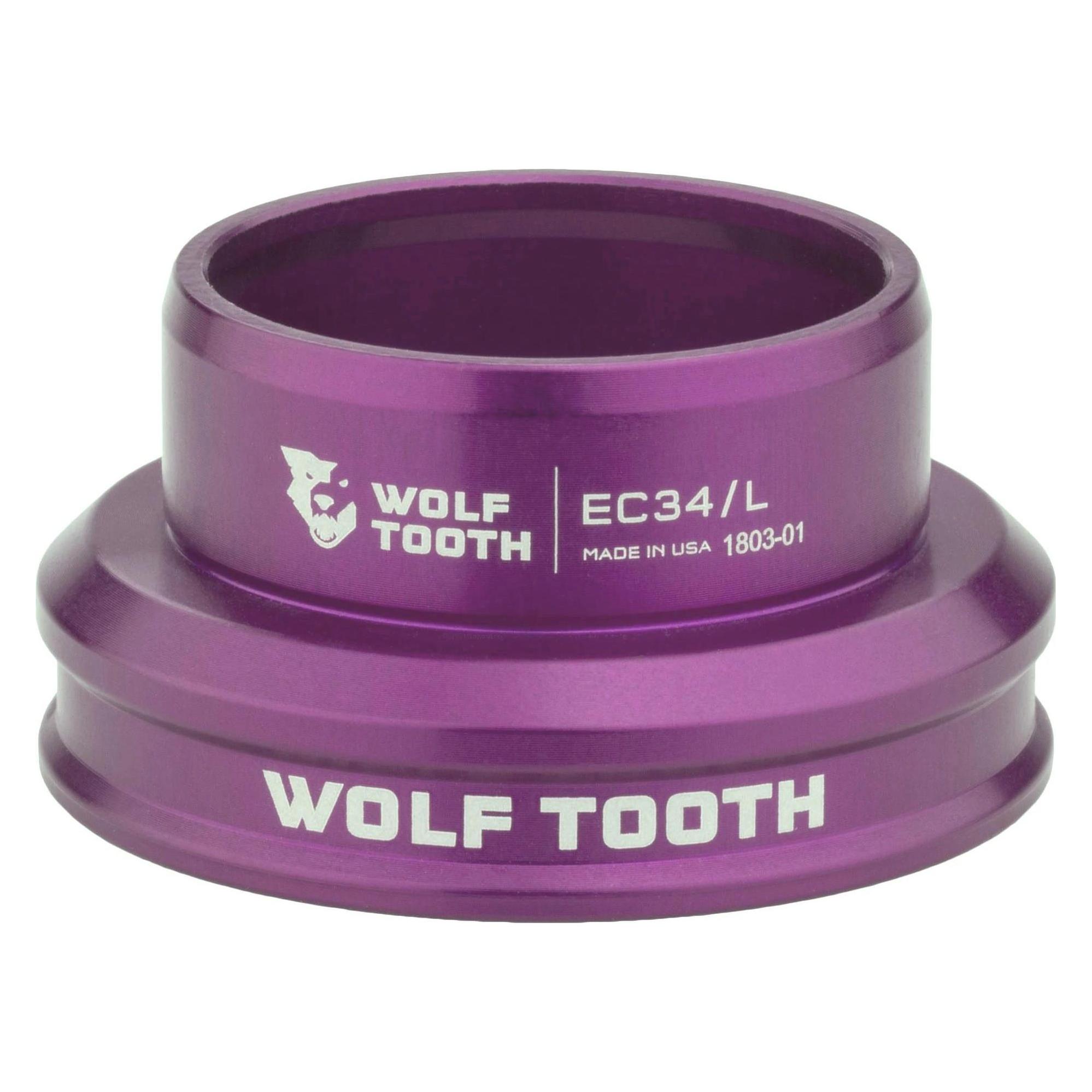 Wolf Tooth Performance Steuersatz Unterteil, 1 1/8", EC34/30, purple (40086998)