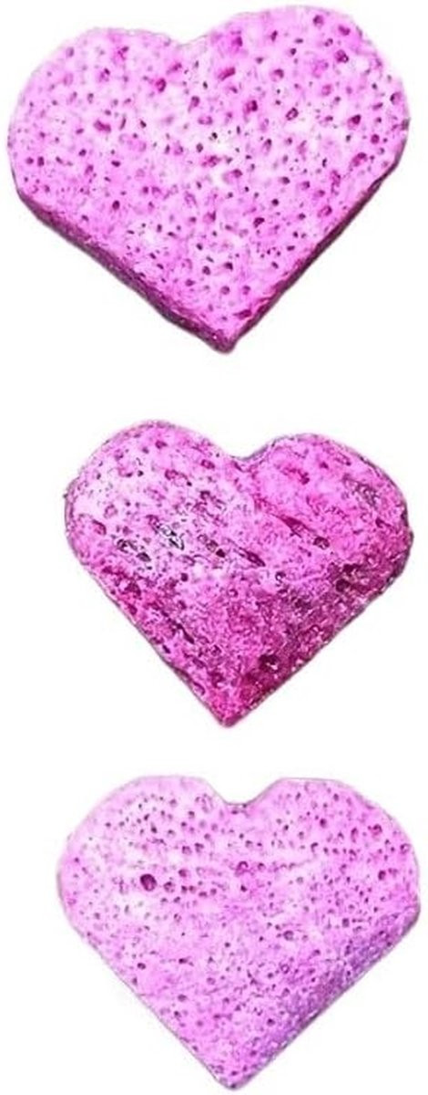Rubi Hart Kristal Rood - Handgesneden Edelsteen Decoratie - 20-50 gram
