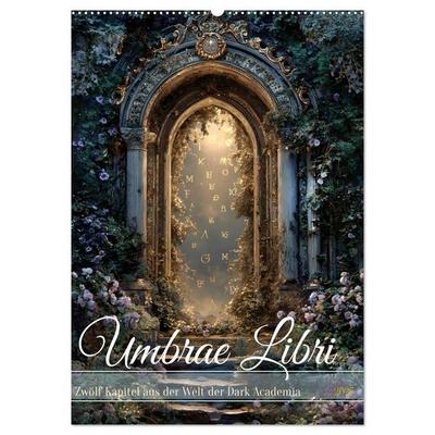 Umbrae Libri (Wandkalender 2027 DIN A2 hoch), CALVENDO Monatskalender