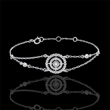 Edenly Armband Fleur de Sel - Kranz - WeiÃŸgold und Diamanten