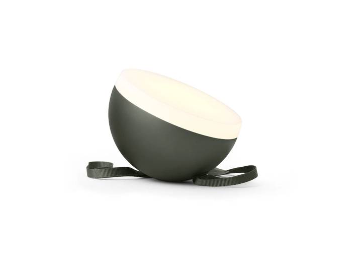 New Works Sphere portable lamp Deep green