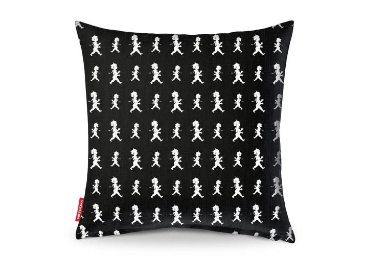 Solstickan Design Housse de coussin Solstickan 50x50 cm Noir