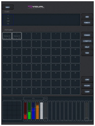 Visual Productions LPU-1 Cuety iPad Control