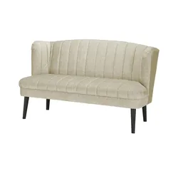 switch Küchensofa Samt  Rina ¦ beige ¦ Maße (cm): B: 156 H: 92 T: 76.0