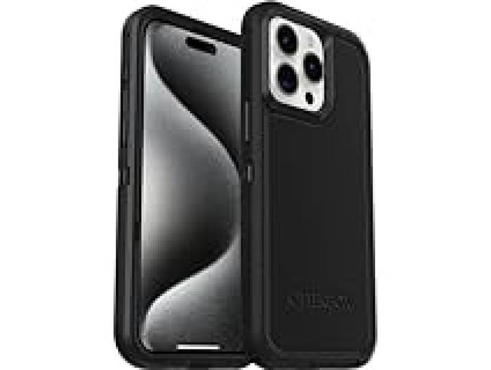 Otterbox Coque Defender XT MagSafe pour iPhone 15 Pro Max, Noir