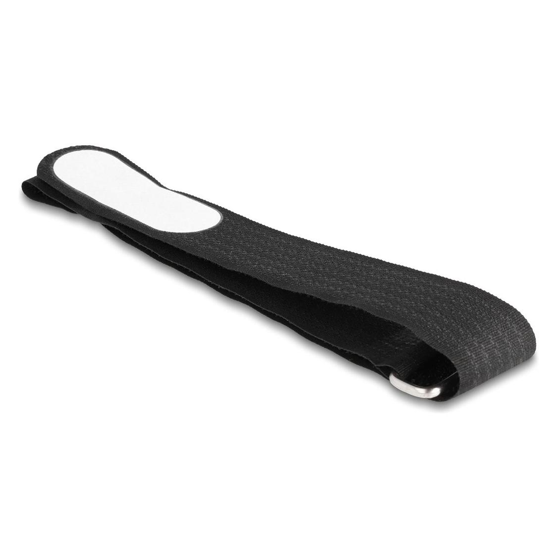 Delock Klettkabelbinder Schwarz 457 mm x 25 mm 5 Stück (Klettkabelbinder, 457 mm, 5 Stk.) (19619)