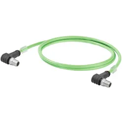 Weidmüller Kabel Polzahl: 8, Elektronikkabel + Stecker, Grün