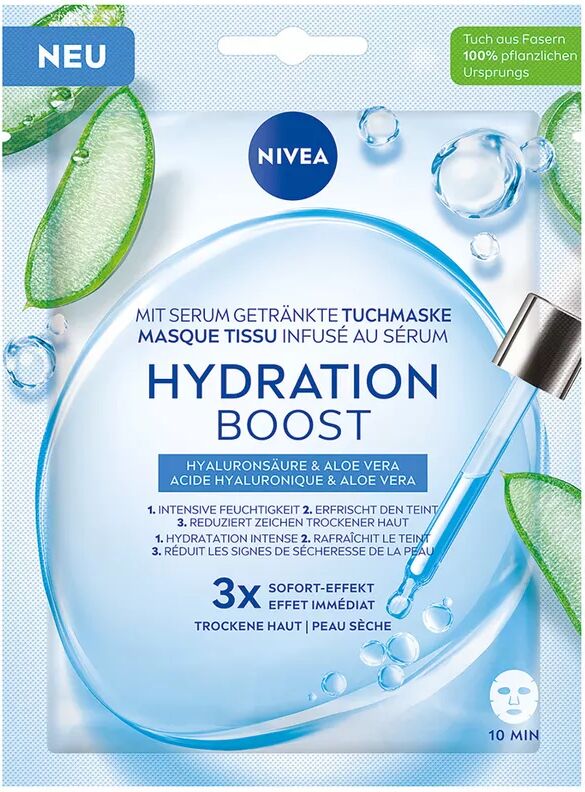 Nivea - Hydration Boost Tuchmaske, 1 Stück