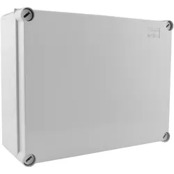 Abzweigkasten 240x190x90 IP66 Aufputz Abzweigdose Verbindungsdose hermetische Industriegehäuse M-L 010.A.PL.V0