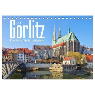 Görlitz - Die Perle Niederschlesiens (Tischkalender 2027 DIN A5 quer), CALVENDO Monatskalender