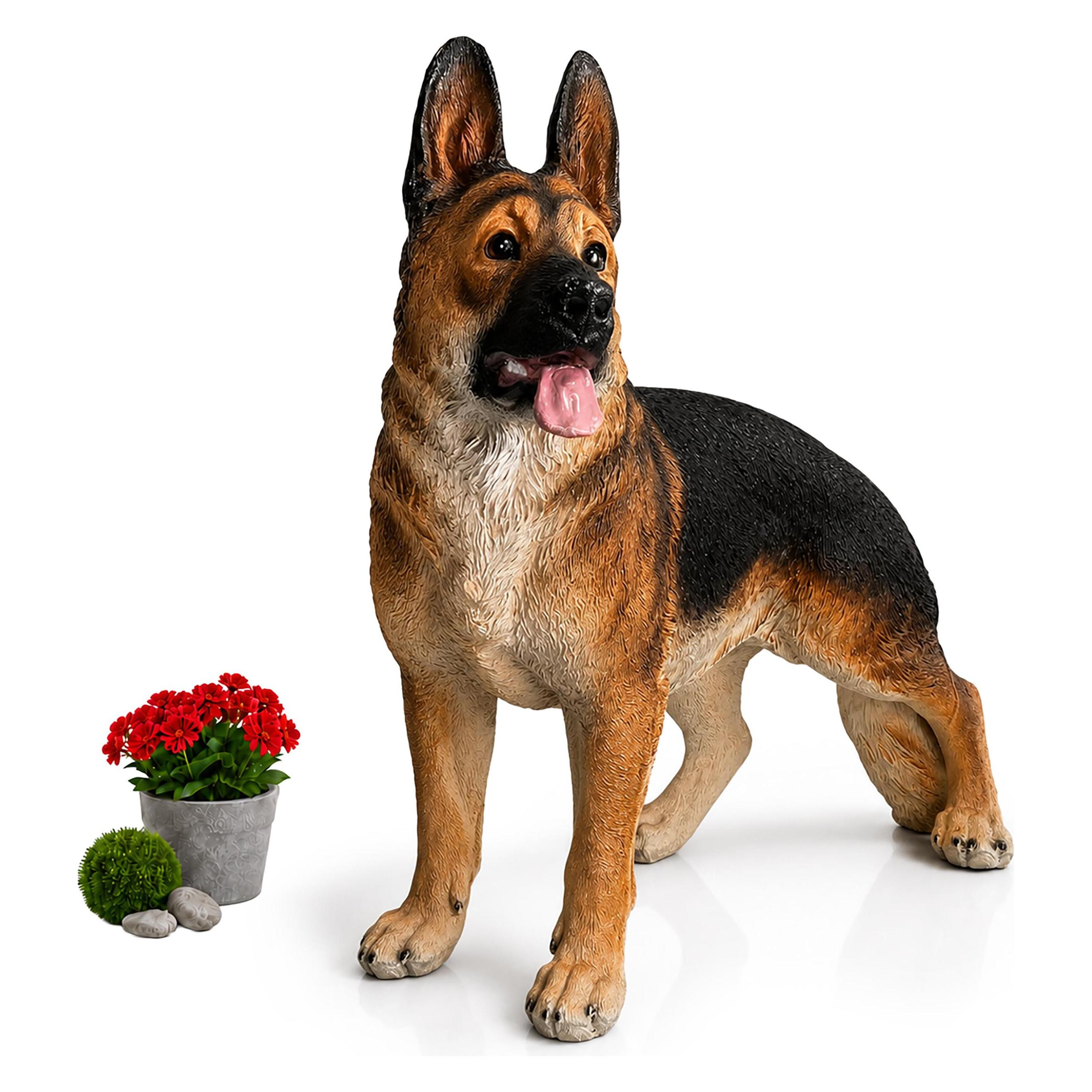 Relaxdays Hund-Gartenfigur (4052025823214)