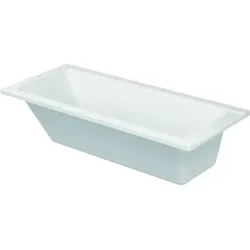 Duravit Badewanne D-Code 700100000000000 Einbauversion, Ablauf Fußseite, weiss