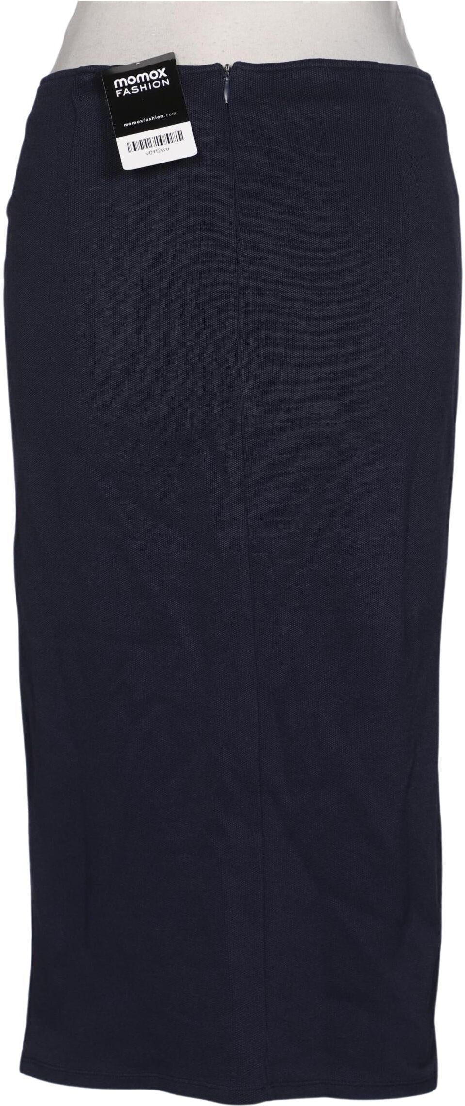 Weekend Max Mara Damen Rock, Marineblau, Gr. M, Synthetik / Baumwolle - Second Hand