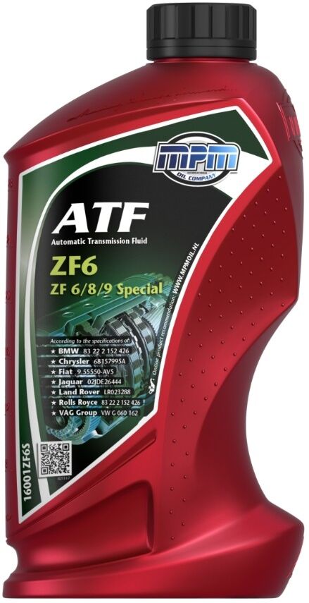 MPM 16001ZF6S Automatic transmission fluid