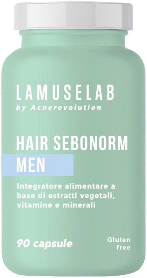 LAMUSELAB Srl LaMuseLab Capelli e Pelle Grassa Uomo, 90 Capsule