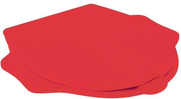 Geberit Bambini WC-Sitz 573363000 mit Stützfunktion, Schildkrötendesign, rubinrot