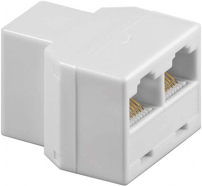 Goobay Adaptateur T ISDN RJ45 1xBu-2xBu 93056 (93056)
