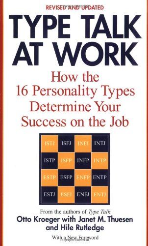 Otto Kroeger - Type Talk at Work: How the 16 Personality Types Determine Your Success on the Job - Preis vom 09.10.2026 07:28:09 h
