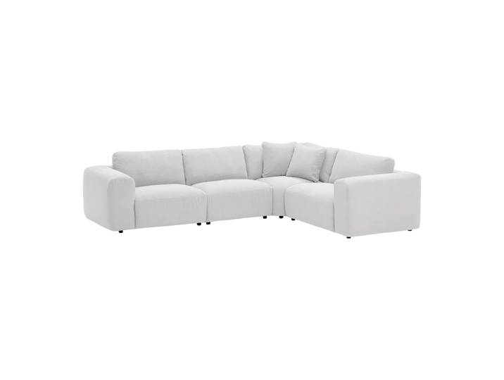 Ecksofa Eira, Edy&liv, weiss, Textil