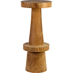 Hocker oder Beistelltisch Simple, Naturholz