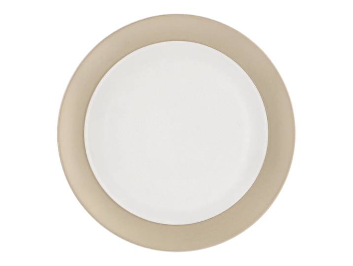 Scandi Living Assiette à dessert Fossil Ø21 cm Blanc