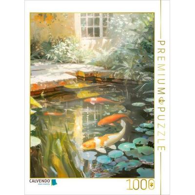 CALVENDO Puzzle Koi | 1000 Teile Lege-Größe 64x48cm Foto-Puzzle für glückliche Stunden