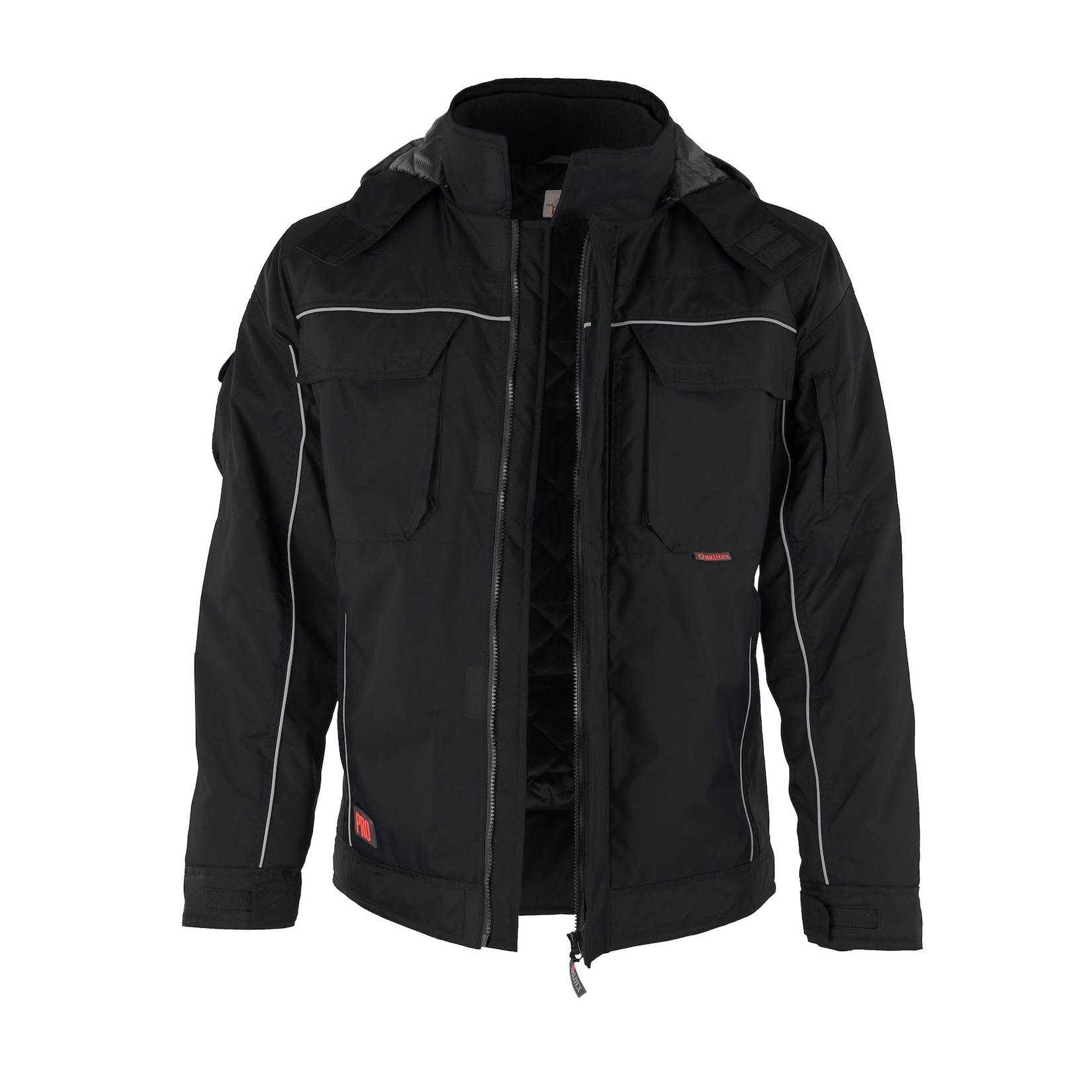 QUALITEX HIGH QUALITY WORKWEAR Winterjacke PRO Winter schwarz Damen: 52 Herren: XXL