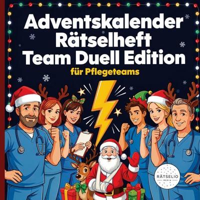 Adventskalender Rätselheft, Taschenbuch von Rätselio Media, Rätselio Media, 978-3-693-44090-2